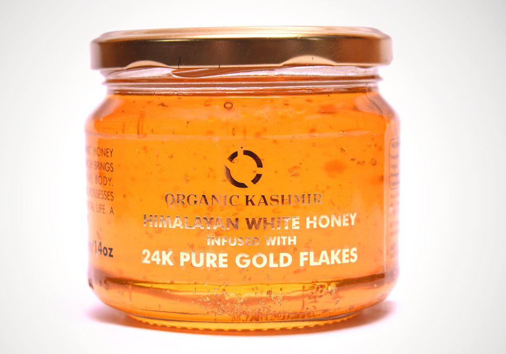24K Pure Gold Honey