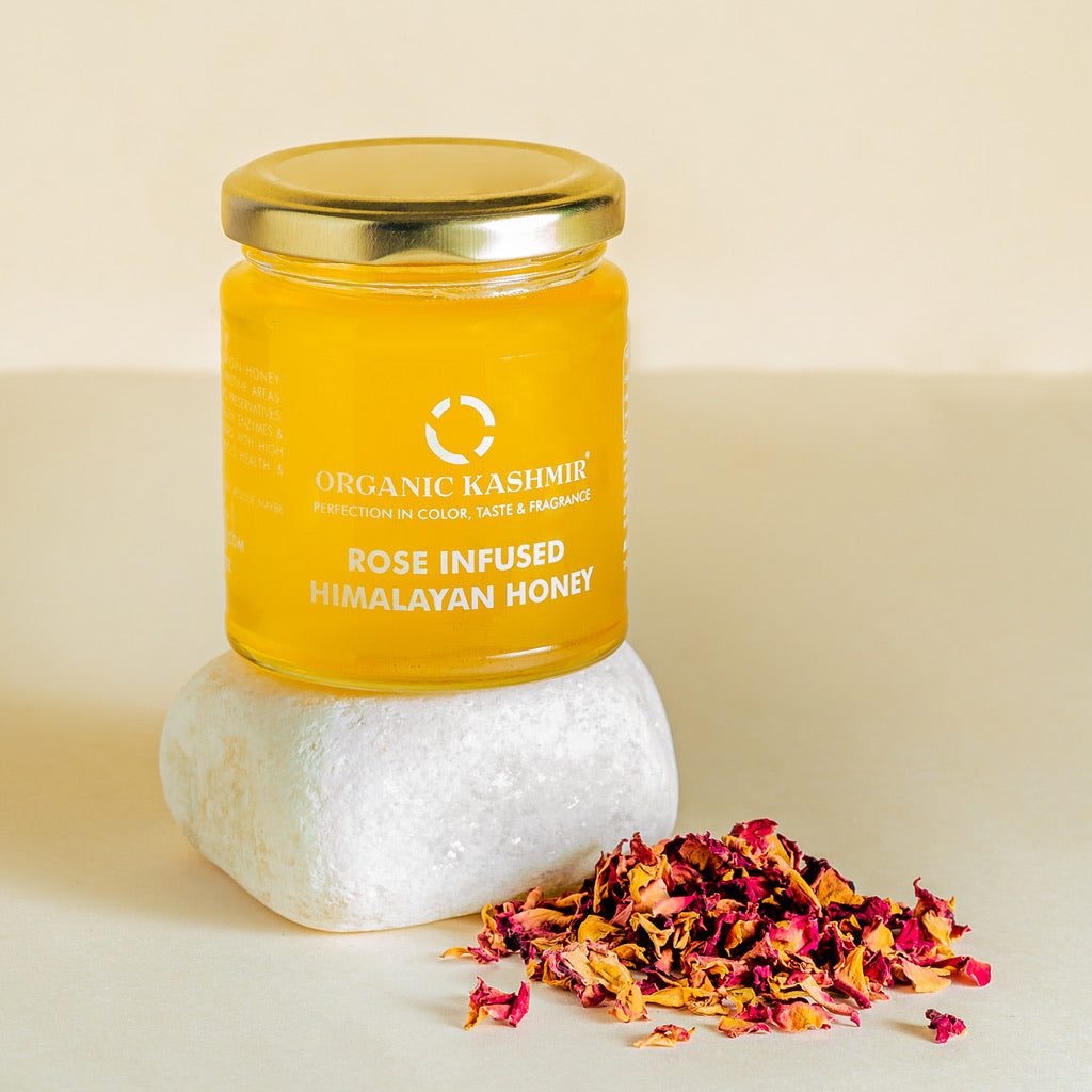 Rose Infused Himalayan Honey